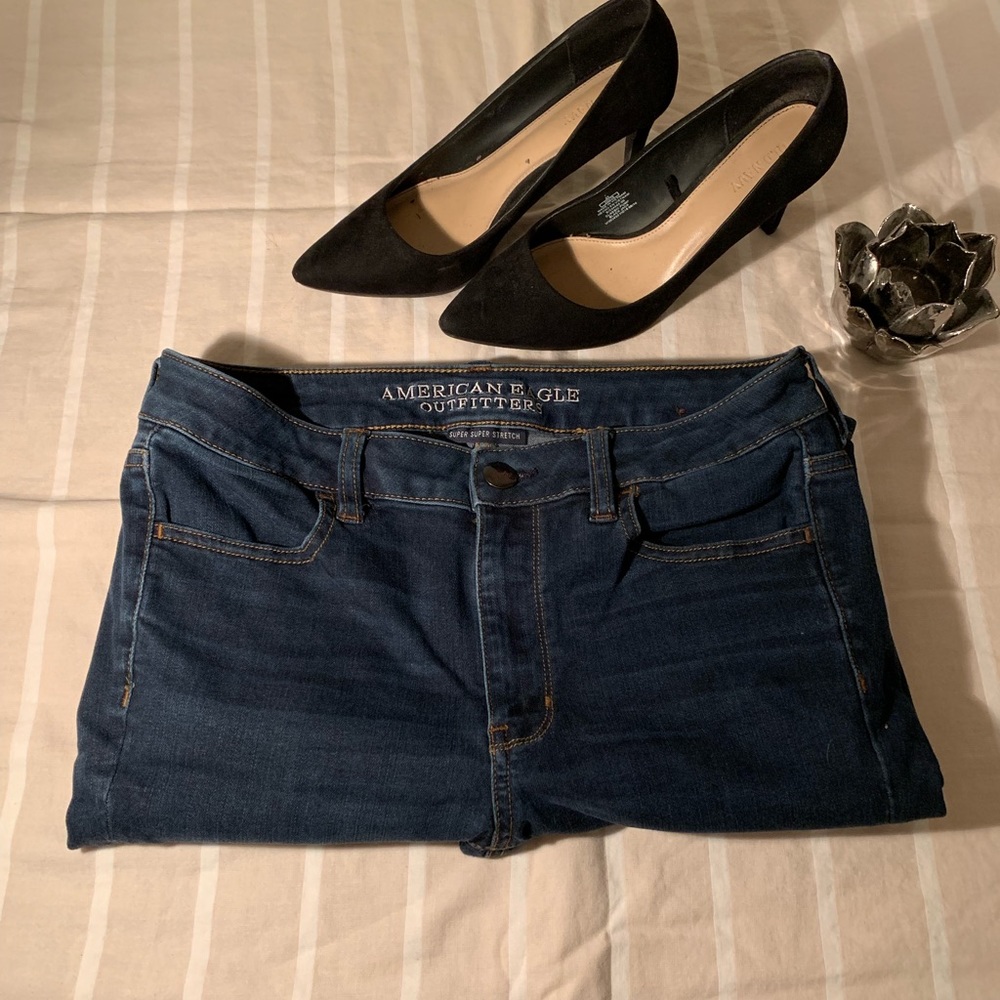 American Eagle Sz 8 Regular High Rise Jeggings